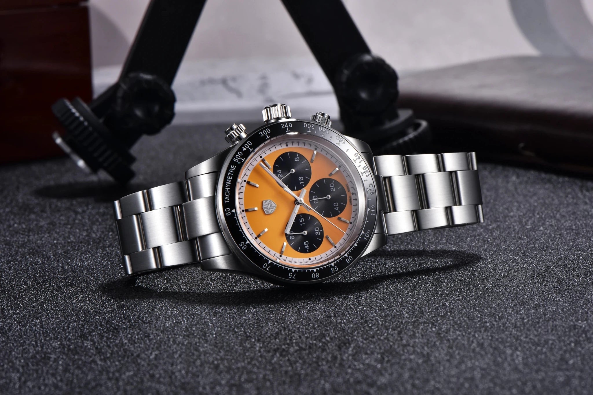Men's Watch 2026 New RollsTimi Luxury Luminous Quartz Watches For Man Gift Waterproof Stainless Steel Chronograph Man Clocks - Tara's Tiny Treasures