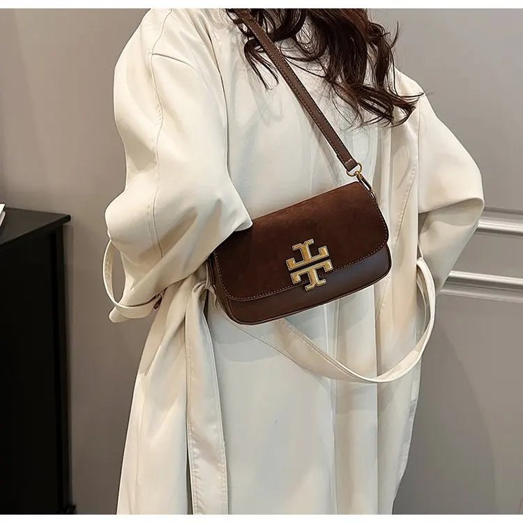 Minimalist Diaper Bag Women's Leather Crossbody Bag Luxury Vintage Tote Designer Large Capacity Elegant And Stylish - Tara's Tiny Treasures