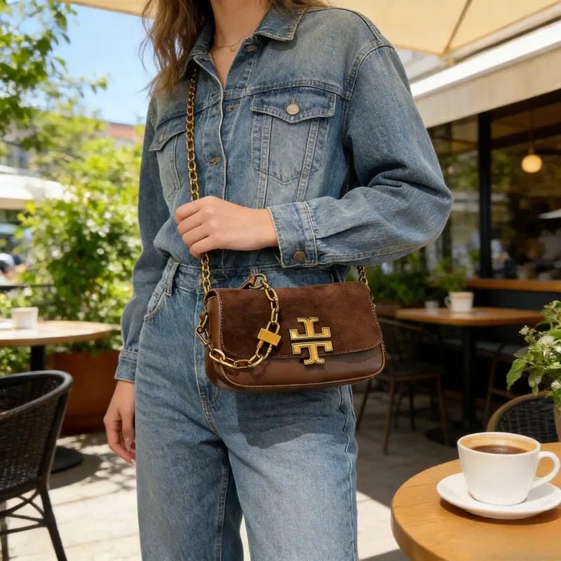 Minimalist Diaper Bag Women's Leather Crossbody Bag Luxury Vintage Tote Designer Large Capacity Elegant And Stylish - Tara's Tiny Treasures