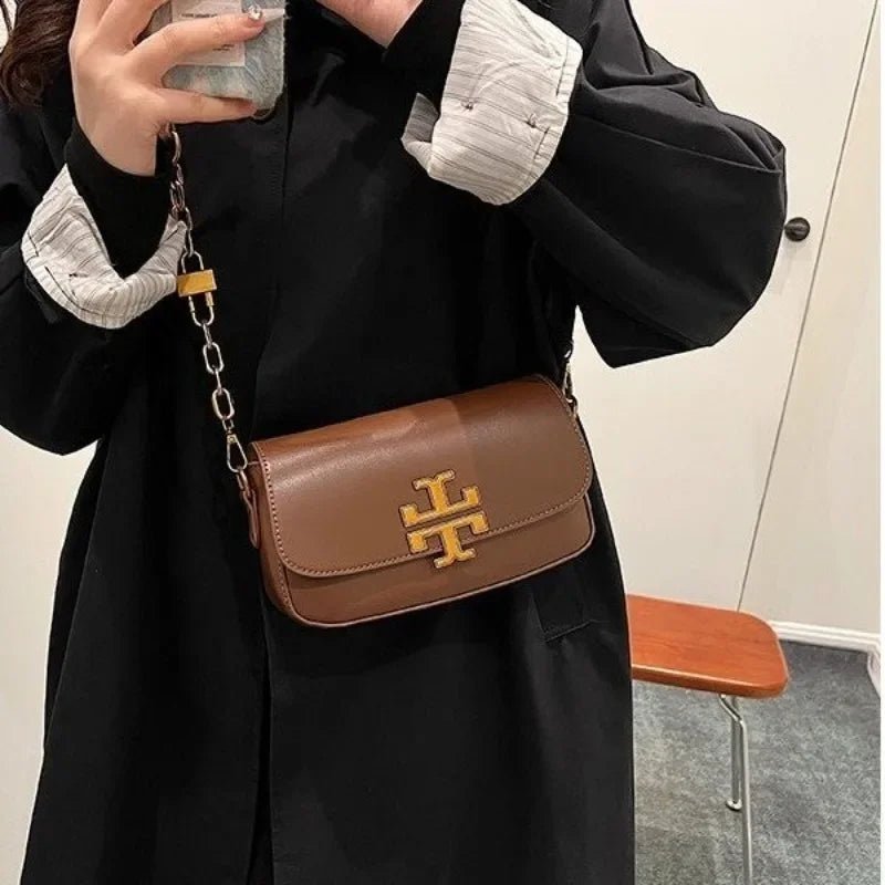 Minimalist Diaper Bag Women's Leather Crossbody Bag Luxury Vintage Tote Designer Large Capacity Elegant And Stylish - Tara's Tiny Treasures