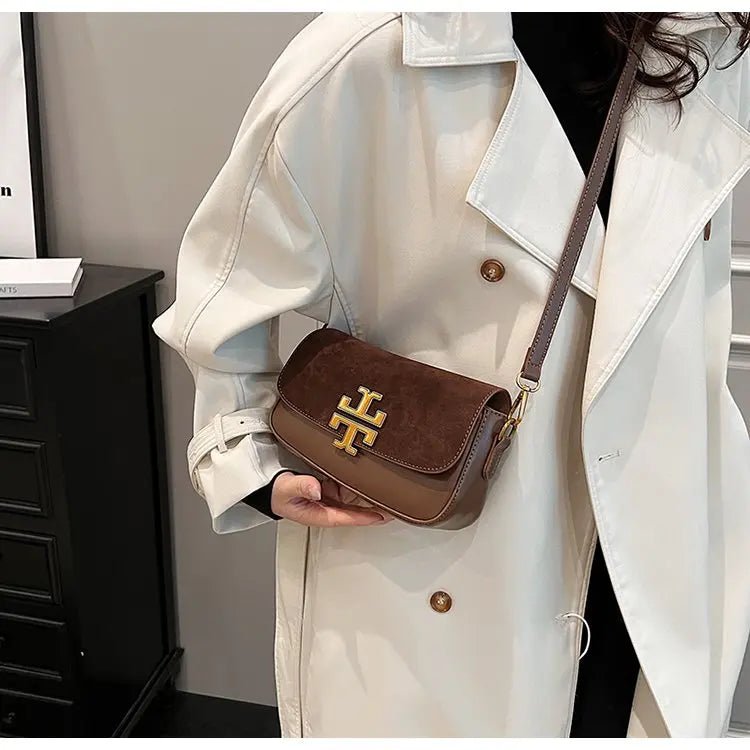 Minimalist Diaper Bag Women's Leather Crossbody Bag Luxury Vintage Tote Designer Large Capacity Elegant And Stylish - Tara's Tiny Treasures