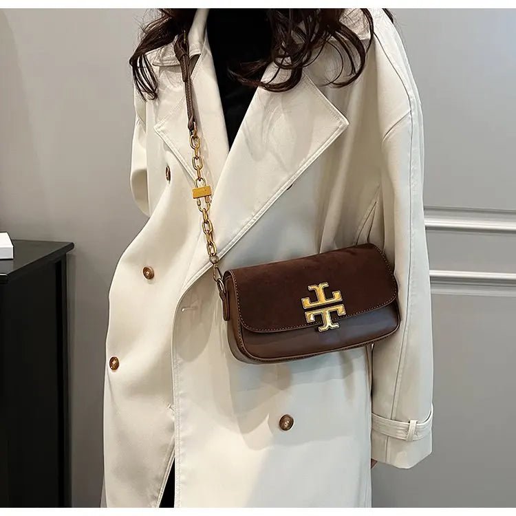 Minimalist Diaper Bag Women's Leather Crossbody Bag Luxury Vintage Tote Designer Large Capacity Elegant And Stylish - Tara's Tiny Treasures