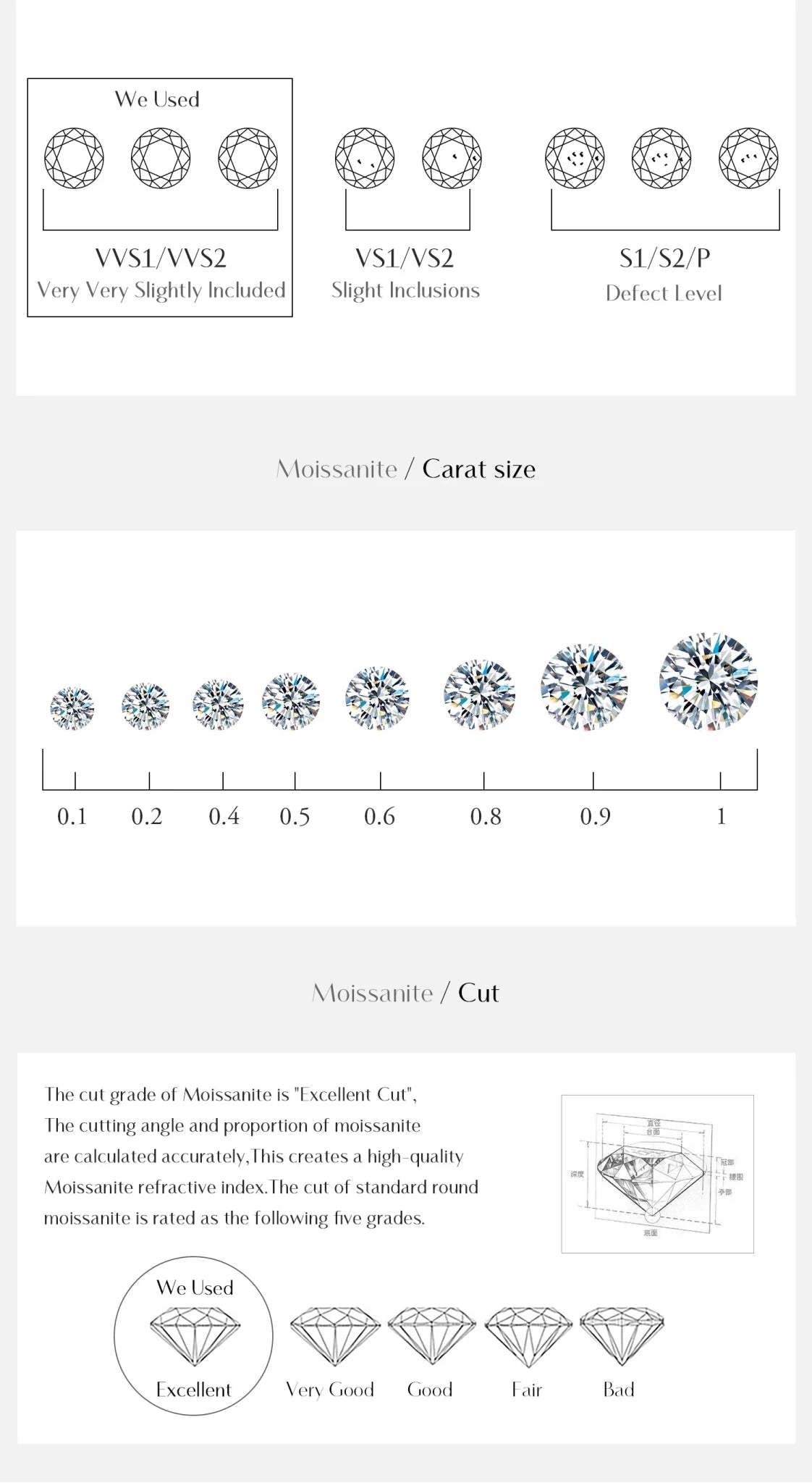 MODIAN D Color Moissanite Ring Delicate Square 925 Sterling Silver Lab Diamond Ring For Women Wedding Statement Jewelry - Tara's Tiny Treasures