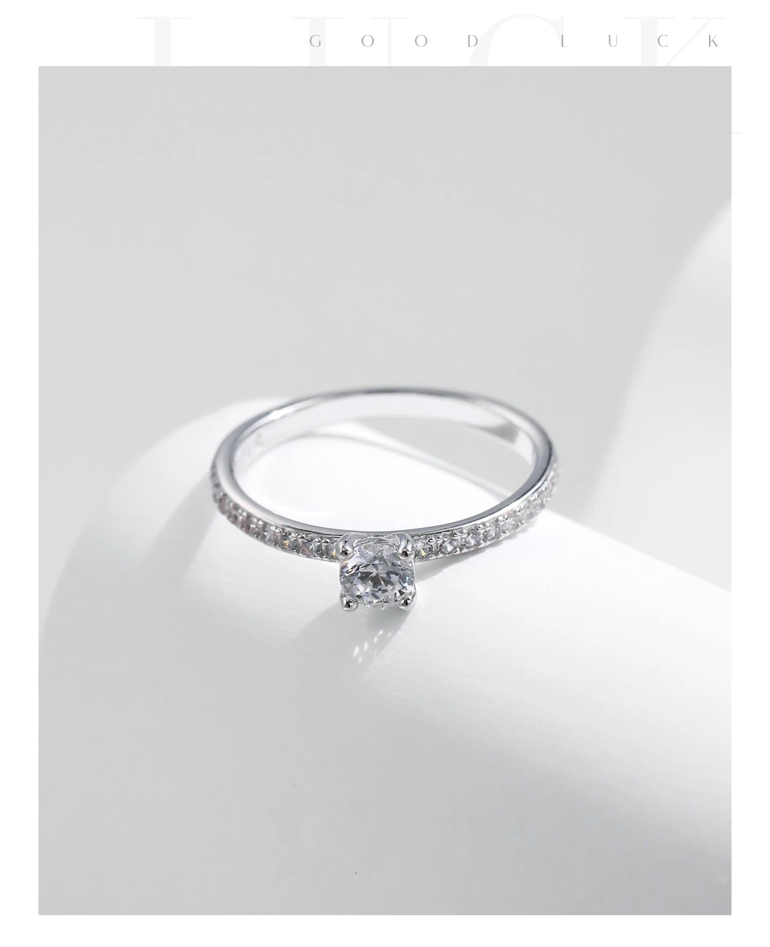 MODIAN D Color Moissanite Ring Delicate Square 925 Sterling Silver Lab Diamond Ring For Women Wedding Statement Jewelry - Tara's Tiny Treasures