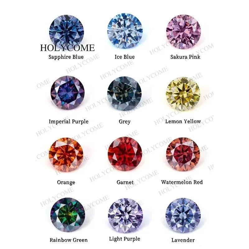 Moissanite Ring 925 Sterling Silver Plated Exquisite Diamond VVS Top Quality Shiny Gems Jewelry Gifts for Someone Important - Tara's Tiny Treasures