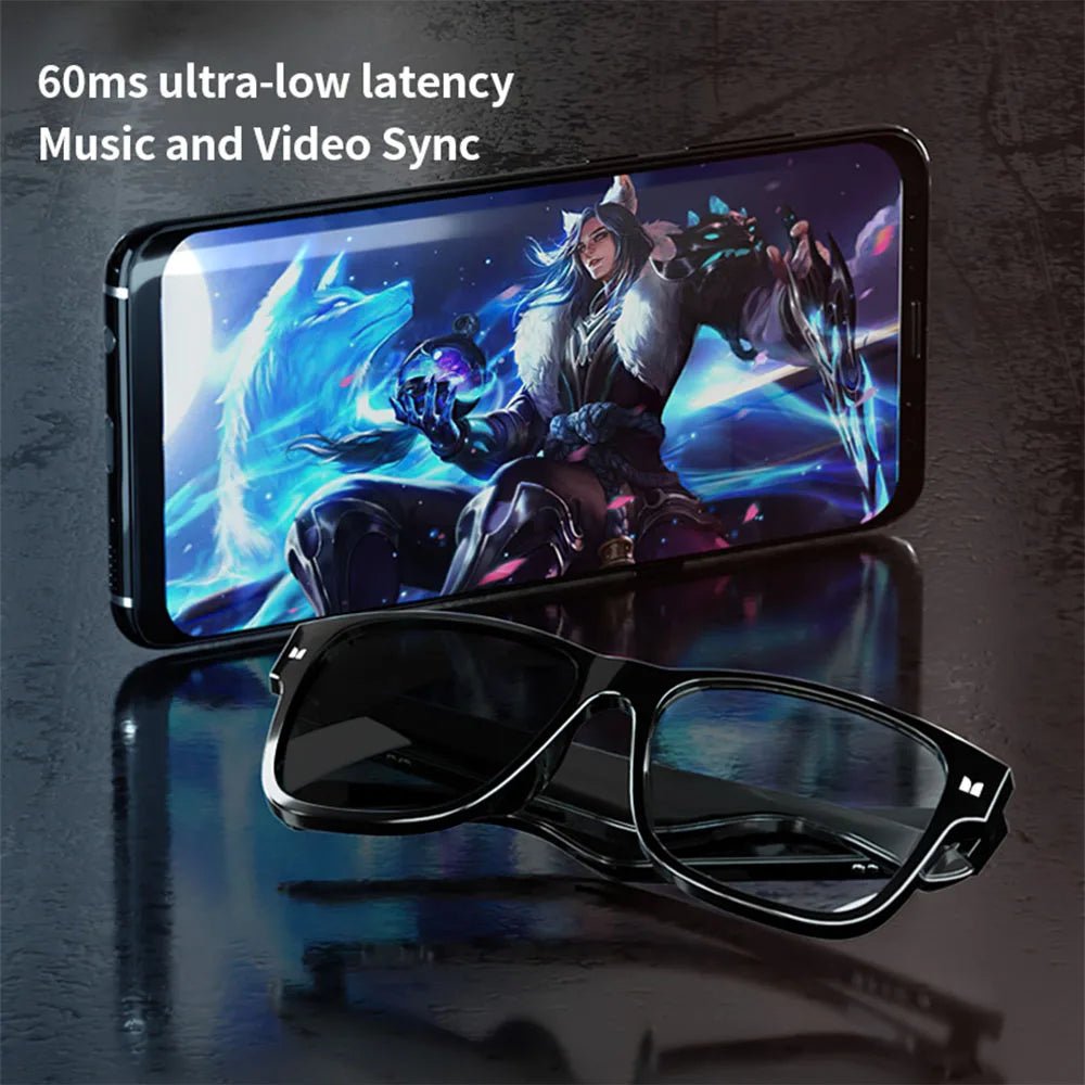 Monster Glasses Headset Wireless Bluetooth 5.0 Sunglasses Outdoor Sport earphone Calling Music Eyeglasses - Tara's Tiny Treasures