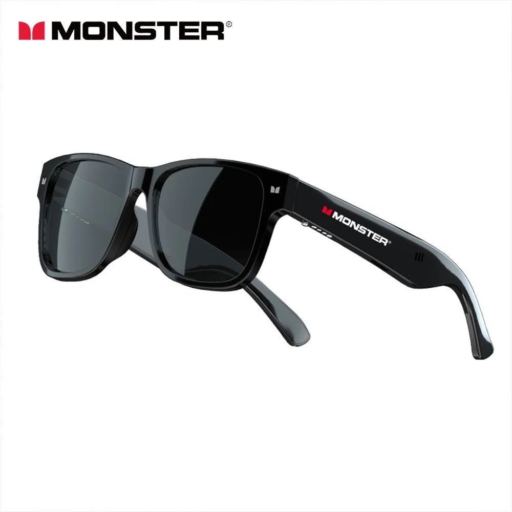 Monster Glasses Headset Wireless Bluetooth 5.0 Sunglasses Outdoor Sport earphone Calling Music Eyeglasses - Tara's Tiny Treasures
