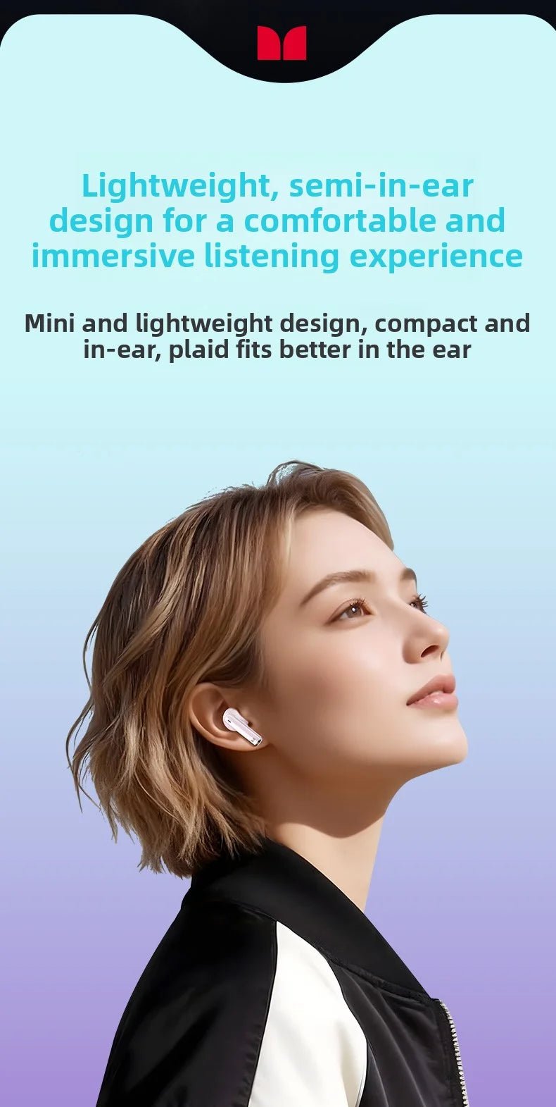 MONSTER GT37 TWS Bluetooth5.3 Earphone Wireless Active Noise Cancelling Headphones Stereo Sound Gaming Headset For Android iOS - Tara's Tiny Treasures