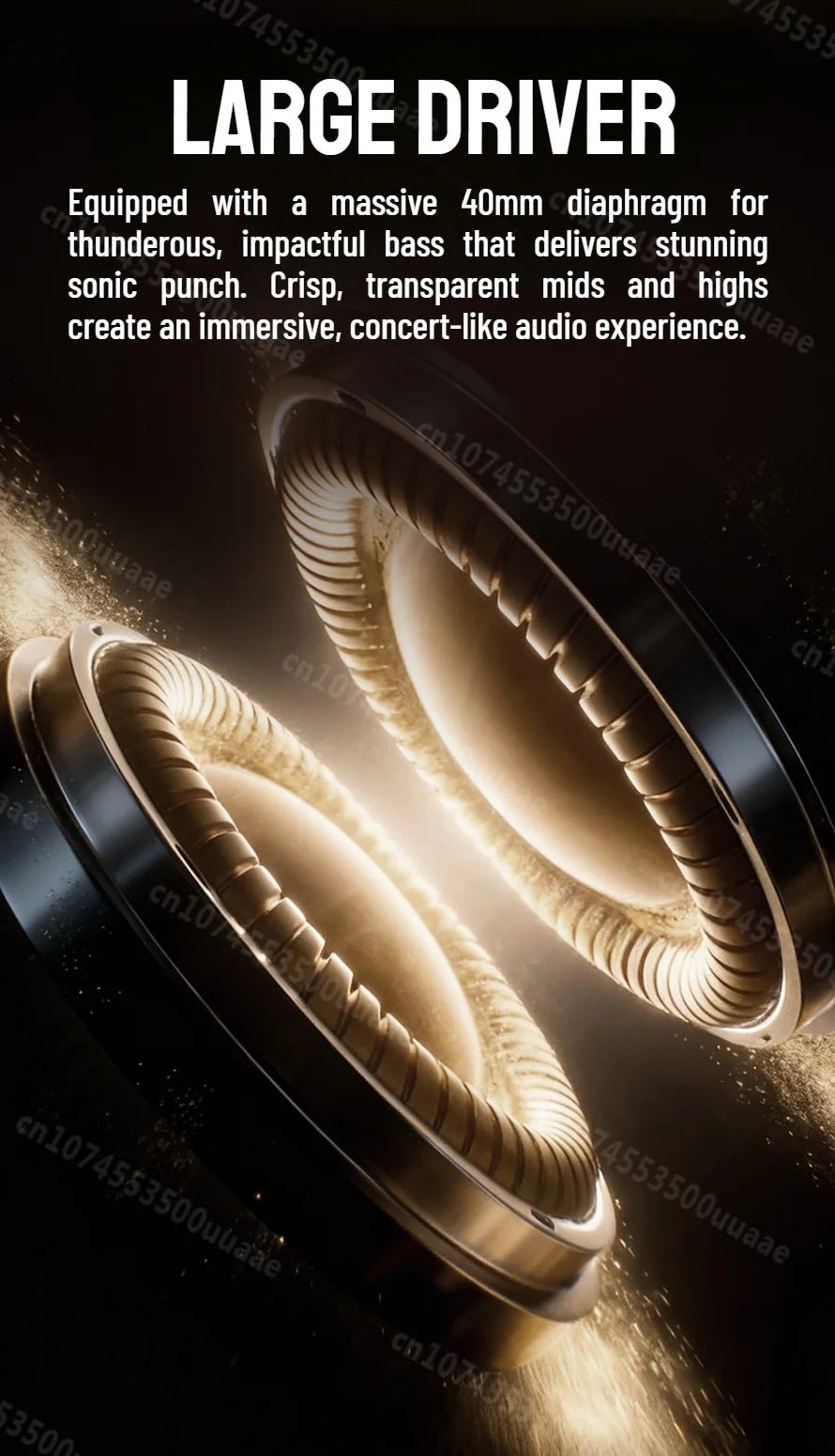 Monster N21 Bluetooth 6.0 Headphones Dual EQ Mode Immersive Stereo Earphone Over-Ear Foldable Wire/Wireless Headset with Mic - Tara's Tiny Treasures