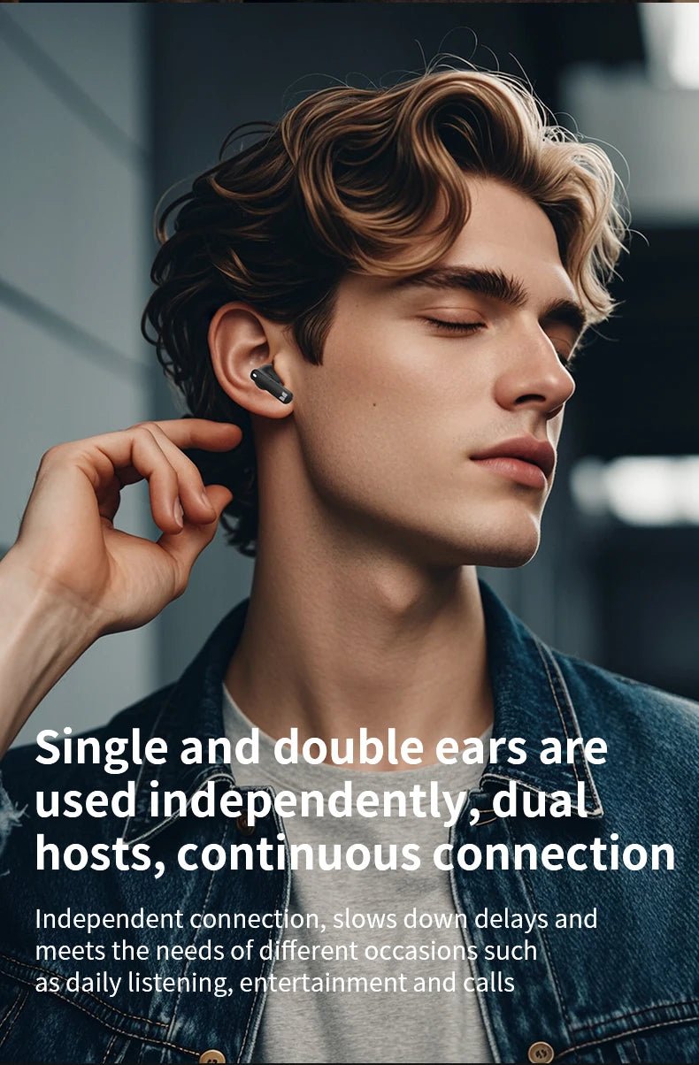 Monster Wireless Bluetooth Headphones with Bluetooth 5.4 Al Noise Cancelling Calls 360° Panoramic Space Sound Effect Headset - Tara's Tiny Treasures
