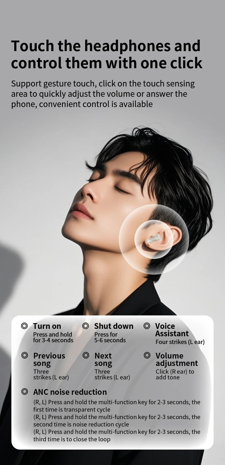 Monster Wireless Bluetooth Headphones with Bluetooth 5.4 Al Noise Cancelling Calls 360° Panoramic Space Sound Effect Headset - Tara's Tiny Treasures