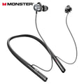 Monster Wireless Bluetooth5.3 Headphones with Button Function, Outdoor Sports Earphones, HD Call, Stereo Music, Neckband Headset - Tara's Tiny Treasures