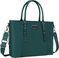 MOSISO Tote Bag for Women MacBook 13.3 14 15 16 17.3 inch PU Leather Waterproof Notebook Computer Laptop Bag Women's Handbags - Tara's Tiny Treasures