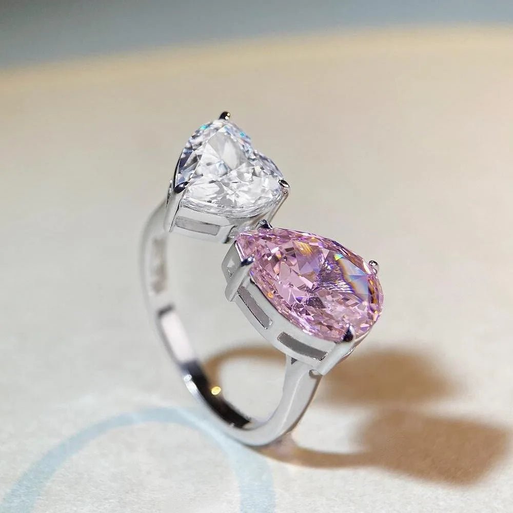 MuShan Designer Jewelry 925 Sterling Silver Ring Zircon 7A Emerald Anniversary for Girls 18K Real Gold Plated Fine Jewelry Rings - Tara's Tiny Treasures
