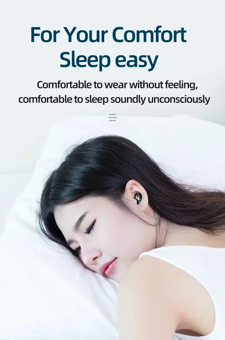 New Bluetooth Headphones 9D Stereo High Bass Sport Earphones Handfree Touch Control Tws Wireless Earbuds Waterproof Headset - Tara's Tiny Treasures