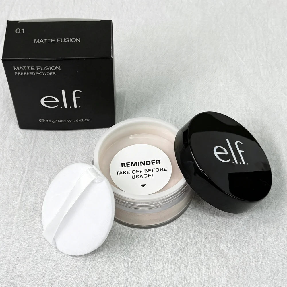 New ELF Blush Cream Lipstick Lip Gloss Oil-control Loose Powder Long-lasting Setting Delicate Powder Texture Makeup With Box - Tara's Tiny Treasures