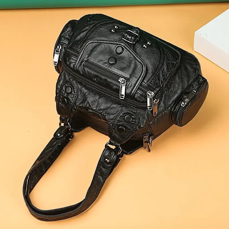 New Fashion High Quality Woman Messenger Bag Luxury Soft Leather Handbags Women's Bags Designer Famous Brand Women Shoulder Tote - Tara's Tiny Treasures