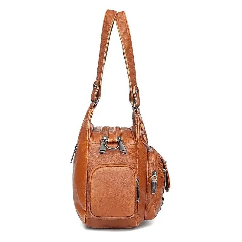 New Fashion High Quality Woman Messenger Bag Luxury Soft Leather Handbags Women's Bags Designer Famous Brand Women Shoulder Tote - Tara's Tiny Treasures