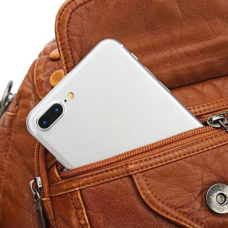 New Fashion High Quality Woman Messenger Bag Luxury Soft Leather Handbags Women's Bags Designer Famous Brand Women Shoulder Tote - Tara's Tiny Treasures