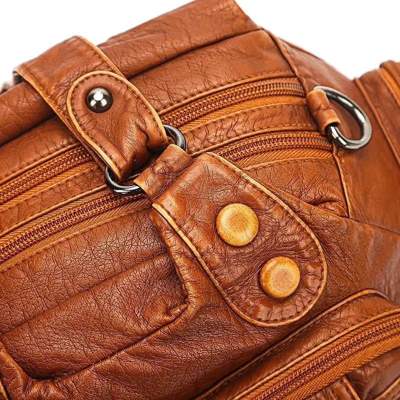 New Fashion High Quality Woman Messenger Bag Luxury Soft Leather Handbags Women's Bags Designer Famous Brand Women Shoulder Tote - Tara's Tiny Treasures