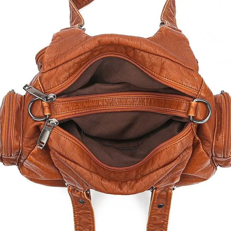 New Fashion High Quality Woman Messenger Bag Luxury Soft Leather Handbags Women's Bags Designer Famous Brand Women Shoulder Tote - Tara's Tiny Treasures