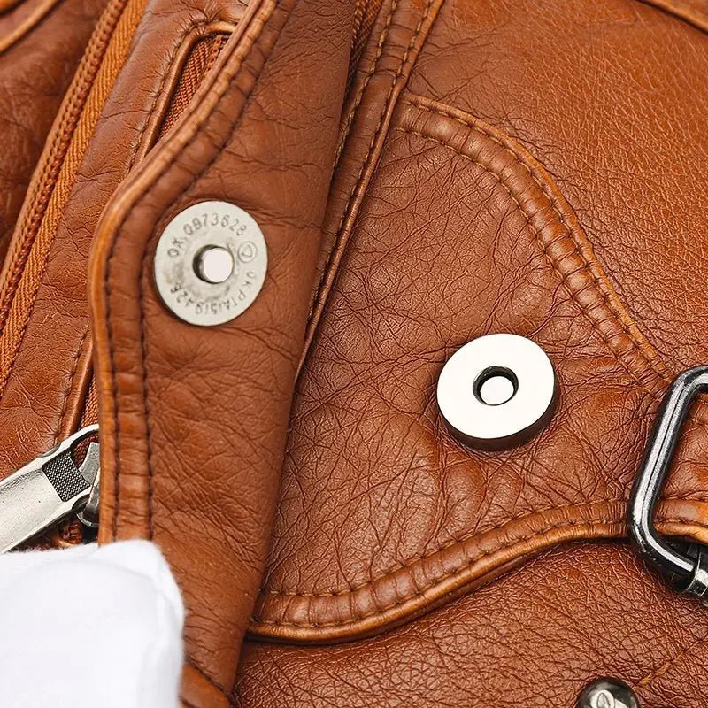 New Fashion High Quality Woman Messenger Bag Luxury Soft Leather Handbags Women's Bags Designer Famous Brand Women Shoulder Tote - Tara's Tiny Treasures