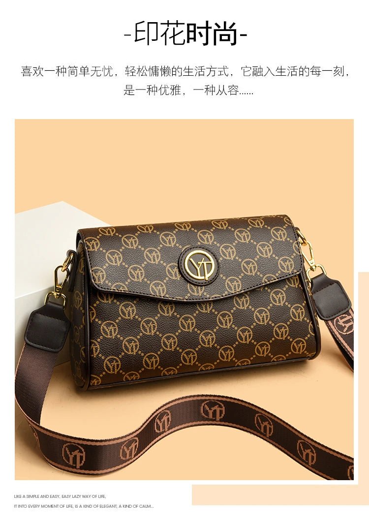 New Fashion Luxury Brand Women's Shoulder Bag High Quality Lady Crossbody Bag Round Women's Wallet Waterproof Women's Handbags - Tara's Tiny Treasures