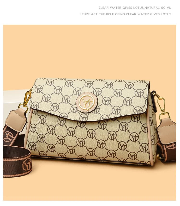 New Fashion Luxury Brand Women's Shoulder Bag High Quality Lady Crossbody Bag Round Women's Wallet Waterproof Women's Handbags - Tara's Tiny Treasures