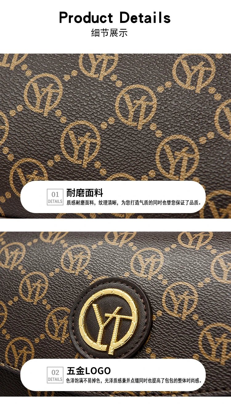 New Fashion Luxury Brand Women's Shoulder Bag High Quality Lady Crossbody Bag Round Women's Wallet Waterproof Women's Handbags - Tara's Tiny Treasures