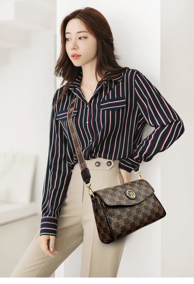 New Fashion Luxury Brand Women's Shoulder Bag High Quality Lady Crossbody Bag Round Women's Wallet Waterproof Women's Handbags - Tara's Tiny Treasures