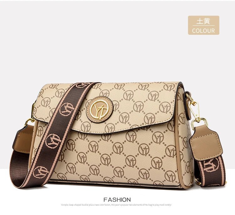 New Fashion Luxury Brand Women's Shoulder Bag High Quality Lady Crossbody Bag Round Women's Wallet Waterproof Women's Handbags - Tara's Tiny Treasures
