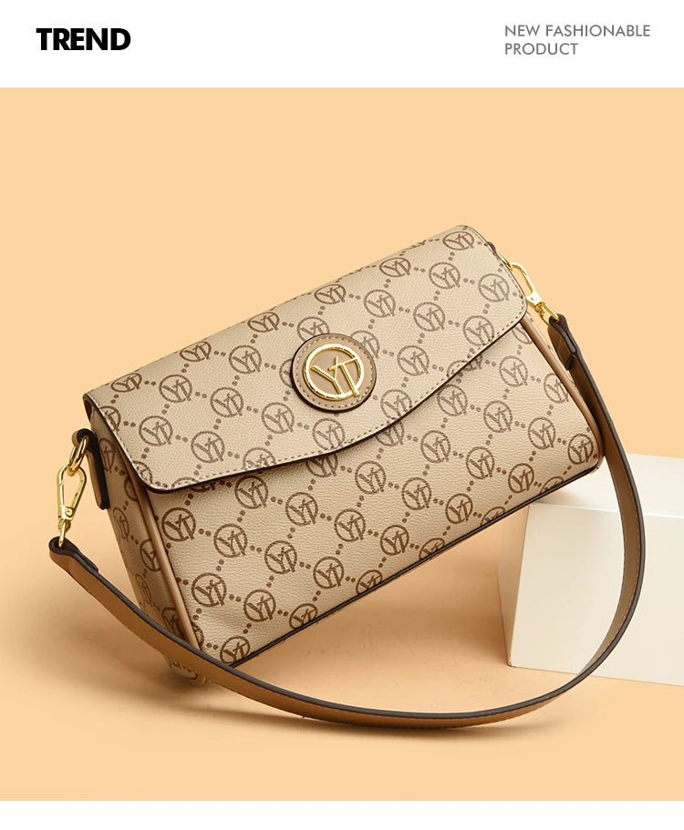 New Fashion Luxury Brand Women's Shoulder Bag High Quality Lady Crossbody Bag Round Women's Wallet Waterproof Women's Handbags - Tara's Tiny Treasures