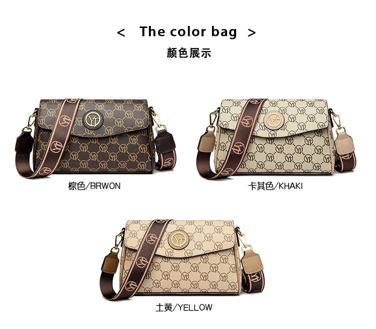 New Fashion Luxury Brand Women's Shoulder Bag High Quality Lady Crossbody Bag Round Women's Wallet Waterproof Women's Handbags - Tara's Tiny Treasures