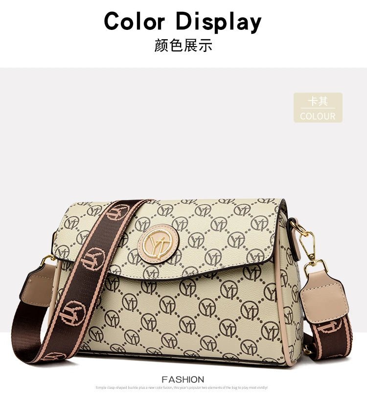 New Fashion Luxury Brand Women's Shoulder Bag High Quality Lady Crossbody Bag Round Women's Wallet Waterproof Women's Handbags - Tara's Tiny Treasures