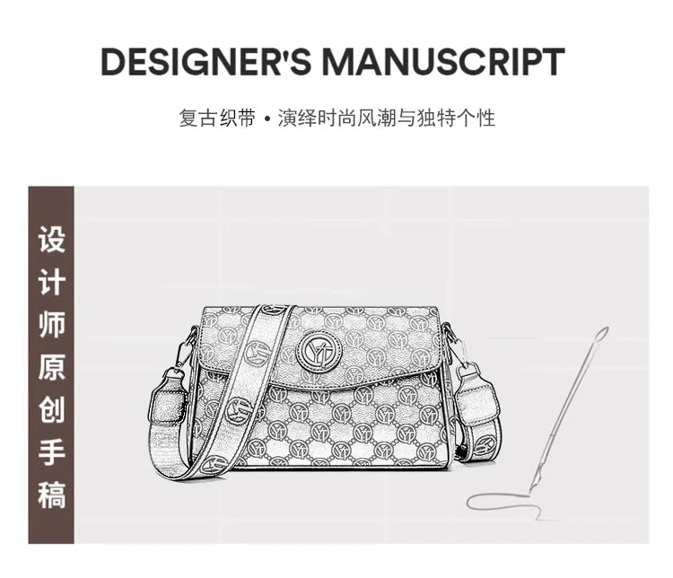 New Fashion Luxury Brand Women's Shoulder Bag High Quality Lady Crossbody Bag Round Women's Wallet Waterproof Women's Handbags - Tara's Tiny Treasures