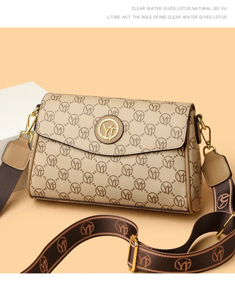 New Fashion Luxury Brand Women's Shoulder Bag High Quality Lady Crossbody Bag Round Women's Wallet Waterproof Women's Handbags - Tara's Tiny Treasures
