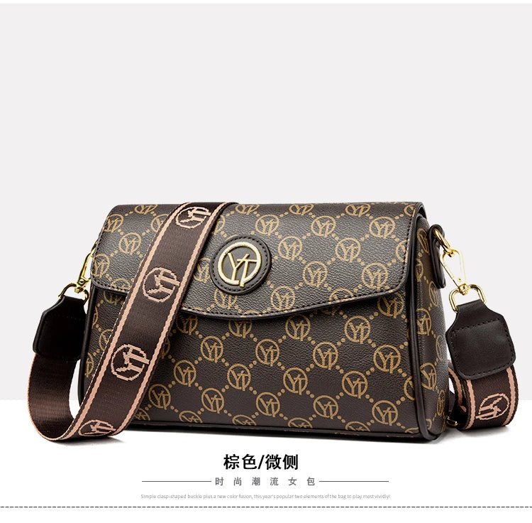 New Fashion Luxury Brand Women's Shoulder Bag High Quality Lady Crossbody Bag Round Women's Wallet Waterproof Women's Handbags - Tara's Tiny Treasures