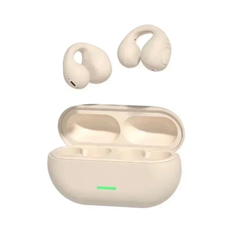 New Original T75 Bone Conduction Wireless Bluetooth 5.3 Headphones Sports Earphones HiFi Sound Quality Waterproof TWS Headset - Tara's Tiny Treasures
