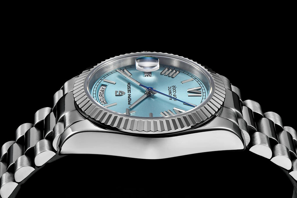 New PAGANI DESIGN DD36 Gold Luxury Automatic Mechanical Watch For Men ST16 100M Waterproof AR Sapphire Glass Wristwatch Men - Tara's Tiny Treasures
