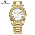 New PAGANI DESIGN DD36 Gold Luxury Automatic Mechanical Watch For Men ST16 100M Waterproof AR Sapphire Glass Wristwatch Men - Tara's Tiny Treasures