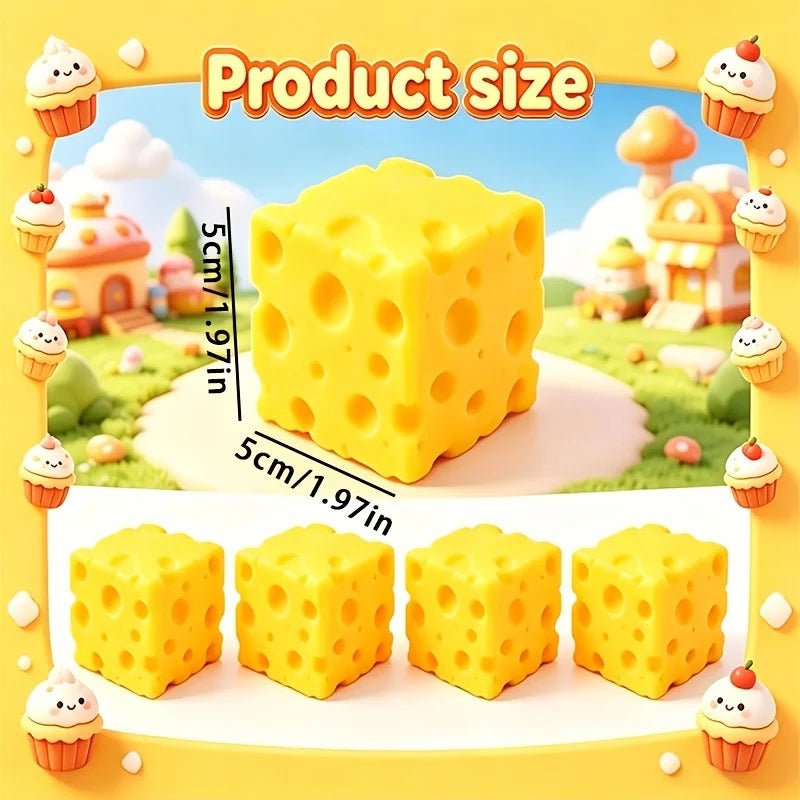 New Square Milk Pinch, Novelty Squeeze Toys, Hand Sensory Toys, Soft And Fast Rebound Without Deformation, Suitable for Christma - Tara's Tiny Treasures