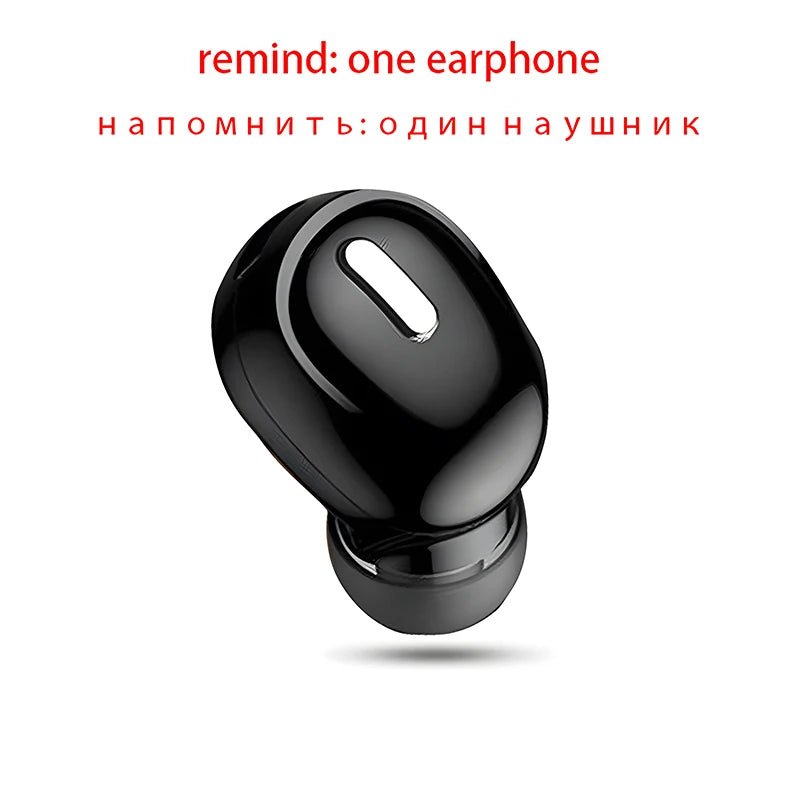New Wireless Earphones Bluetooth 5.0 Headphones With Mic in-Ear Sports Waterproof TWS Earbuds Bluetooth Handsfree Single Headset - Tara's Tiny Treasures