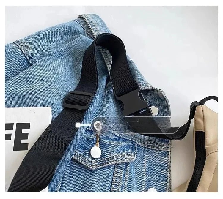 Nylon Hobos Crossbody Bags Solid Casual Zipper Women's Bags 2024 Fashion High Capacity Solid Color Single Shoulder Totes Bag - Tara's Tiny Treasures