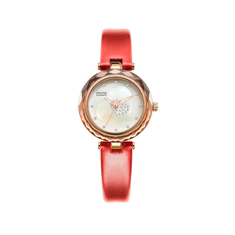 ONLYOU New Luxury Women's Watch with A Genuine Leather Strap,stylish and Elegant,30-meter Water Resistant,comes with A Watch Box - Tara's Tiny Treasures