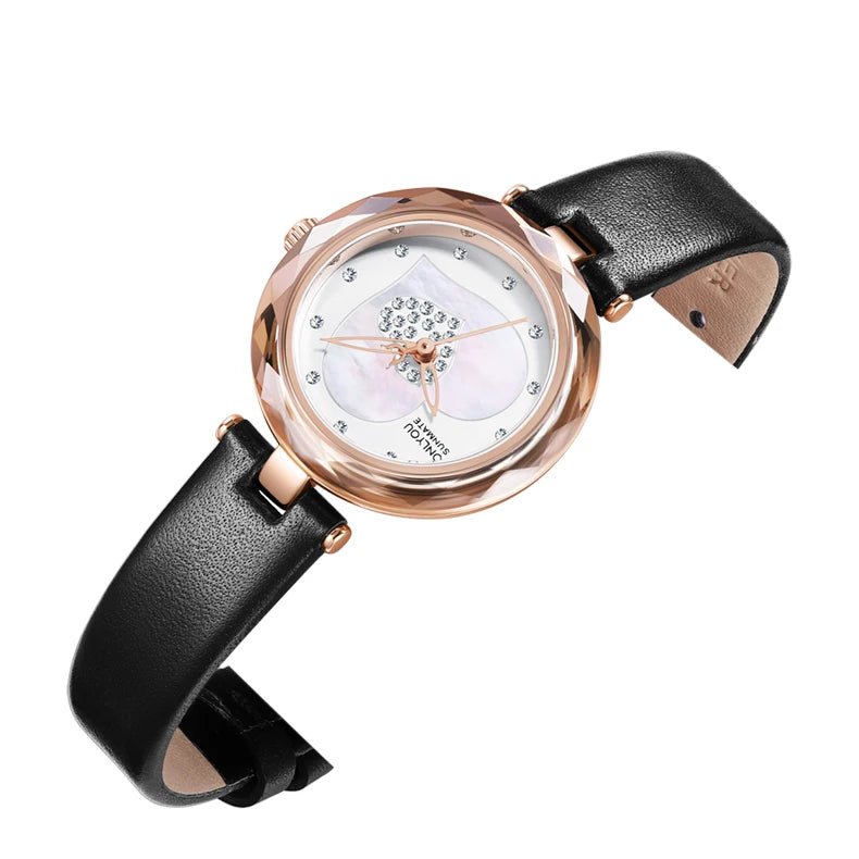 ONLYOU New Luxury Women's Watch with A Genuine Leather Strap,stylish and Elegant,30-meter Water Resistant,comes with A Watch Box - Tara's Tiny Treasures