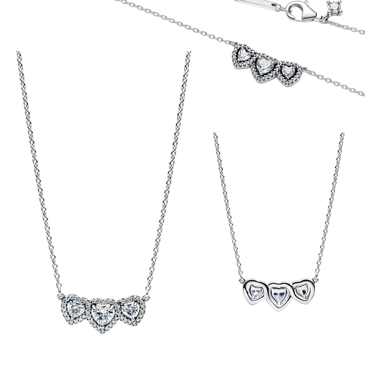 Original 925 Sterling Silver Charms Pendant Blue Bow Suit Bead For Wome Rings Earrings Necklace DIY Bracelet Fine Jewellery Gift - Tara's Tiny Treasures