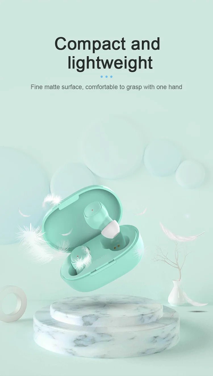 Original A6S TWS Headset Wireless Earphones Bluetooth Headphones Sport Stereo Fone Bluetooth Earbuds for Xiaomi Huawei iPhone - Tara's Tiny Treasures