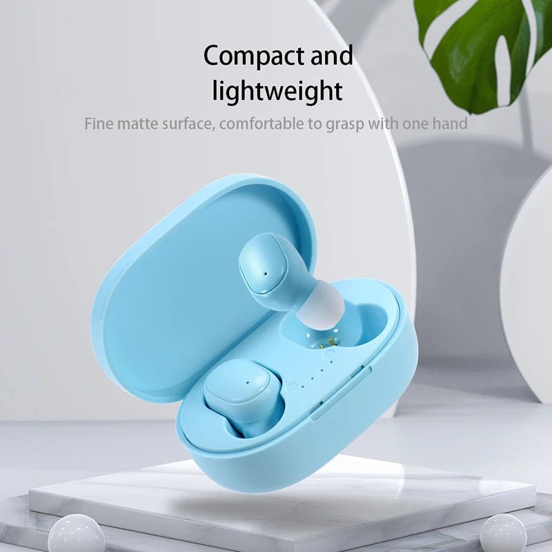 Original A6S TWS Headset Wireless Earphones Bluetooth Headphones Sport Stereo Fone Bluetooth Earbuds for Xiaomi Huawei iPhone - Tara's Tiny Treasures