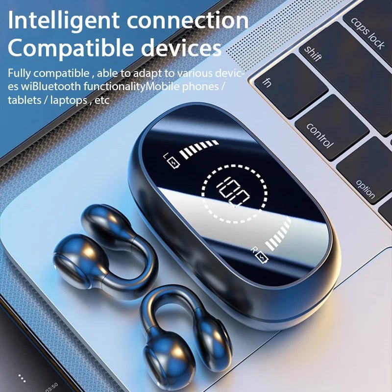 Original M47 Wireless Earbuds Bluetooth Headset Charging Earphones Bone Conduction Headphones Sport With Mic free - Tara's Tiny Treasures