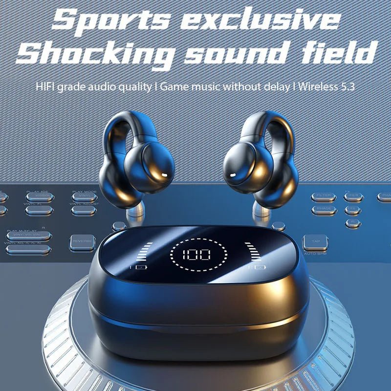 Original M47 Wireless Earbuds Bluetooth Headset Charging Earphones Bone Conduction Headphones Sport With Mic free - Tara's Tiny Treasures